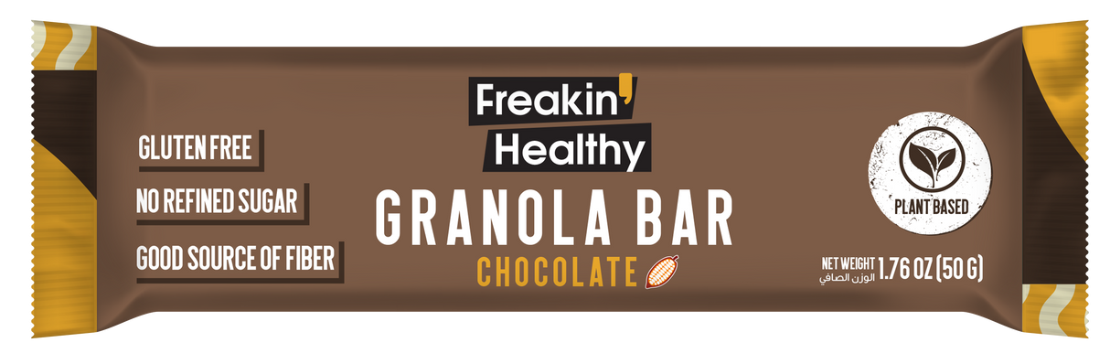 FREAKIN HEALTHY CHOCOLATE GRANOLA BAR (50GX10) DISPENSER