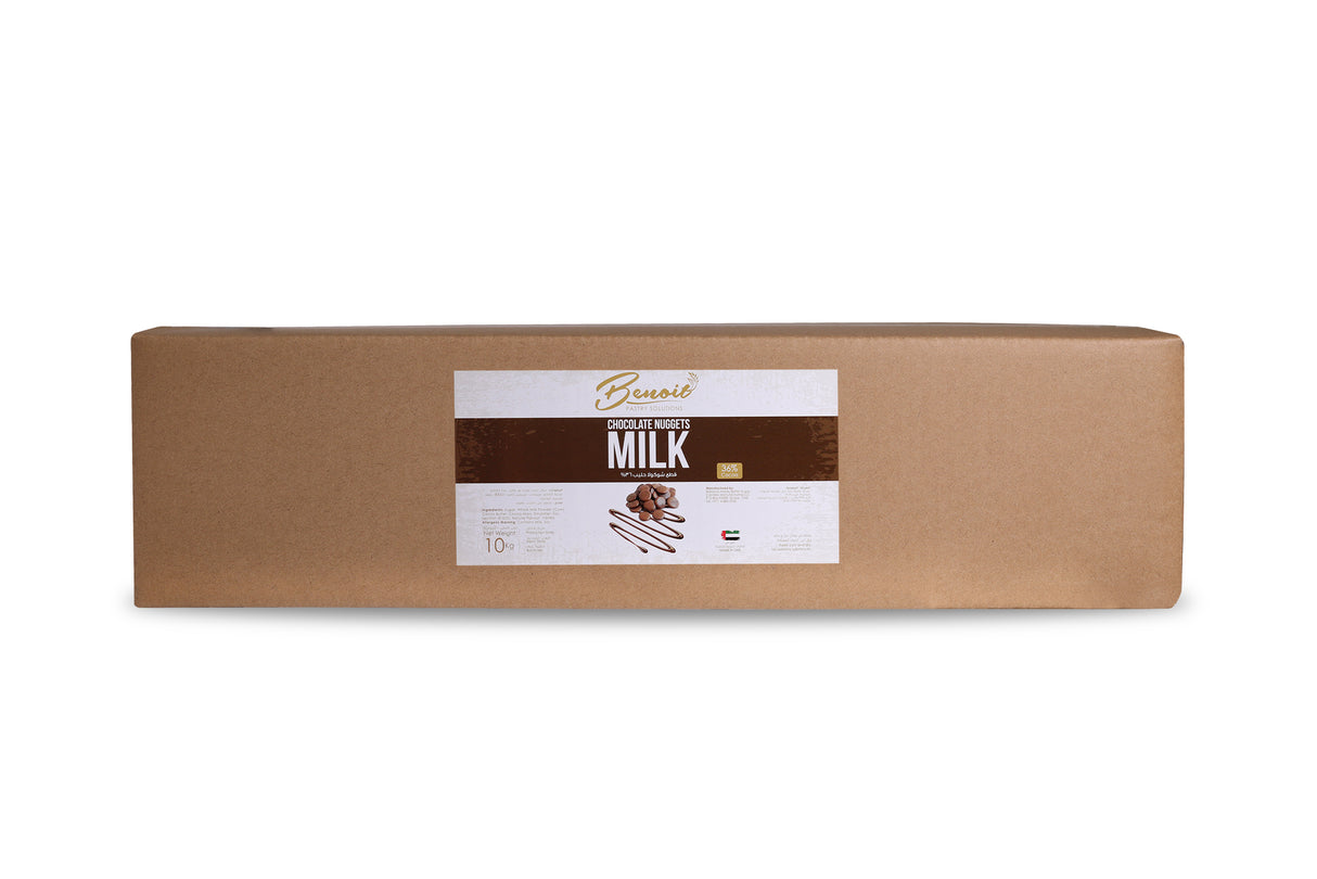 CHOCOLATES INGREDIENTS MILK CHOCOLATE NUGGETS (360CL0570) (CASE OF 20 KG BAG)